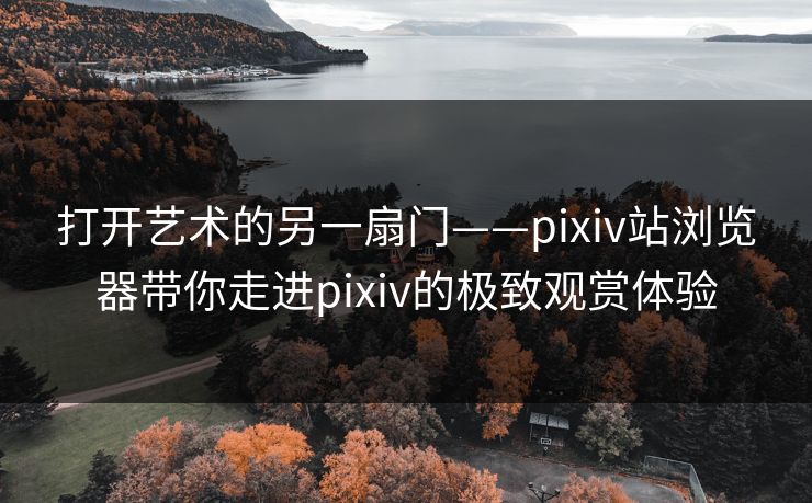 打开艺术的另一扇门——pixiv站浏览器带你走进pixiv的极致观赏体验